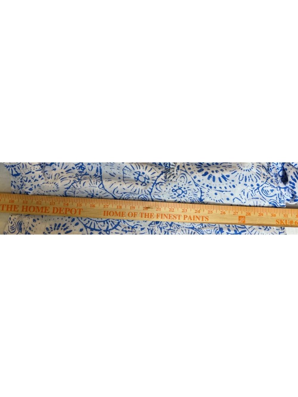 Croft and Barrow Blue White Blouse - Picture 7 of 10